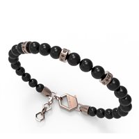 Bracciale Bikkembergs Uomo in Acciaio Diamante 0.37 Ct PERB28BR - PERB28BR